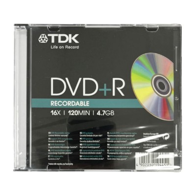 TDK DVD+R RECORDABLE 16X...