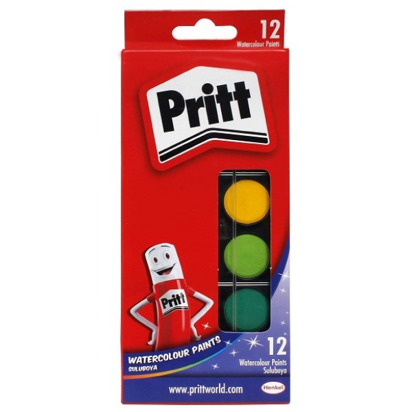 PRITT SULU BOYA KÜÇÜK 12 RENK 1048082