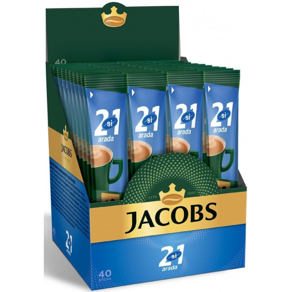JACOBS KAHVE 2 Sİ 1 ARADA INS 10.5g x 40 ADET 4071126-4091493
