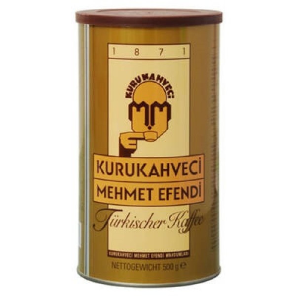 MEHMET EFENDİ TÜRK KAHVESİ 500 GR TENEKE KUTU