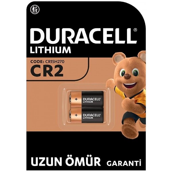 DURACELL CR2 CR15H270 3V 2 Lİ PAKET
